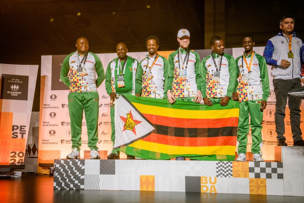 Zimbabwe Chess shines at the 45th Chess Olympiad